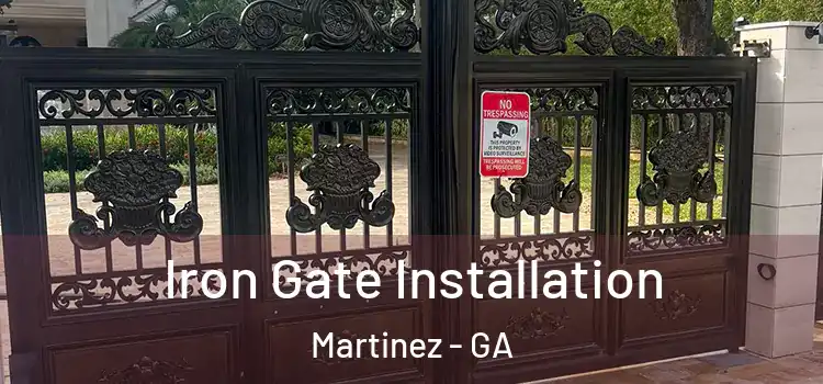 Iron Gate Installation Martinez - GA